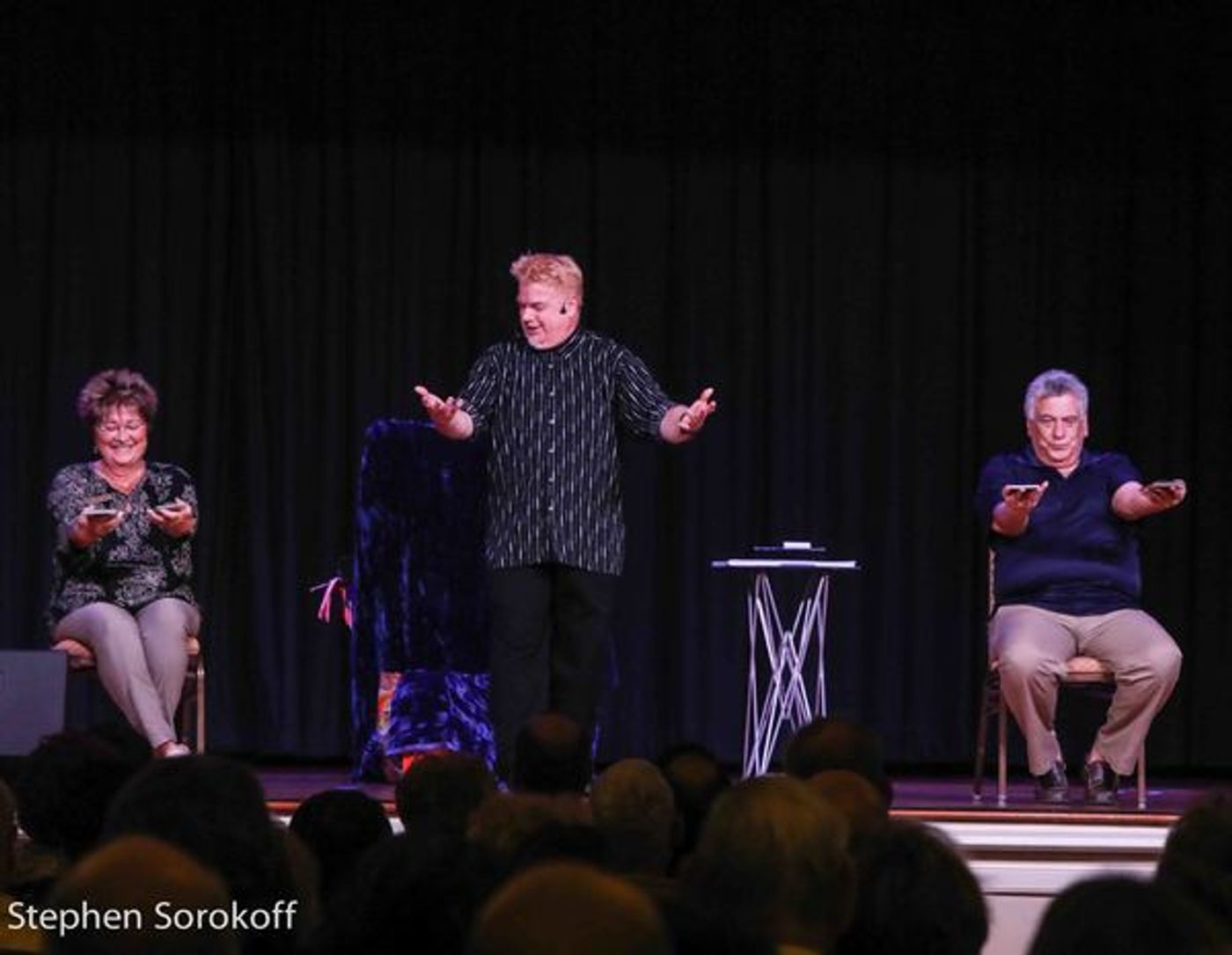 Photo Coverage: Judy Gold & Chipper Lowell - Magic and Comedy Have A Head On Collision  Image