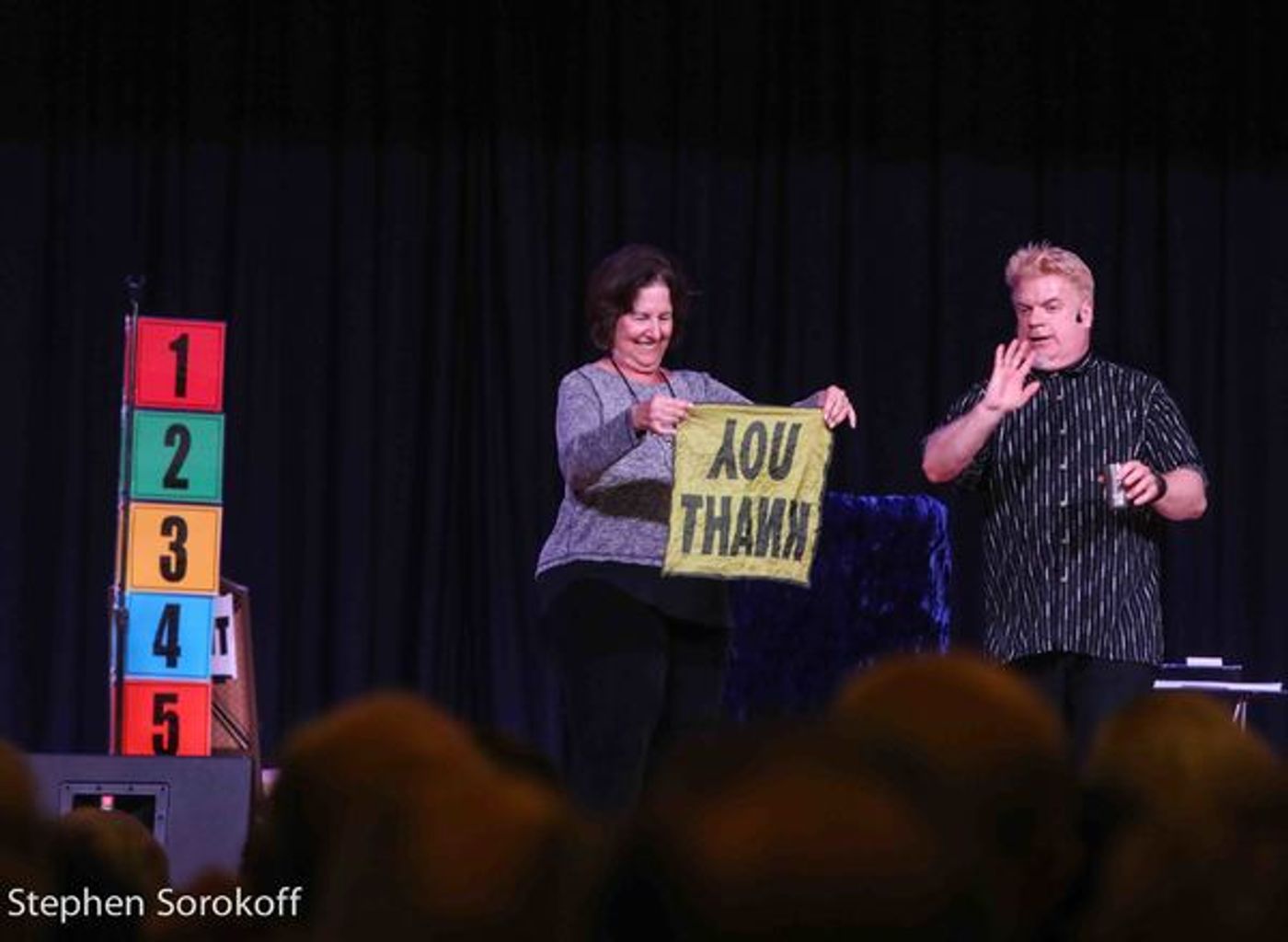 Photo Coverage: Judy Gold & Chipper Lowell - Magic and Comedy Have A Head On Collision  Image