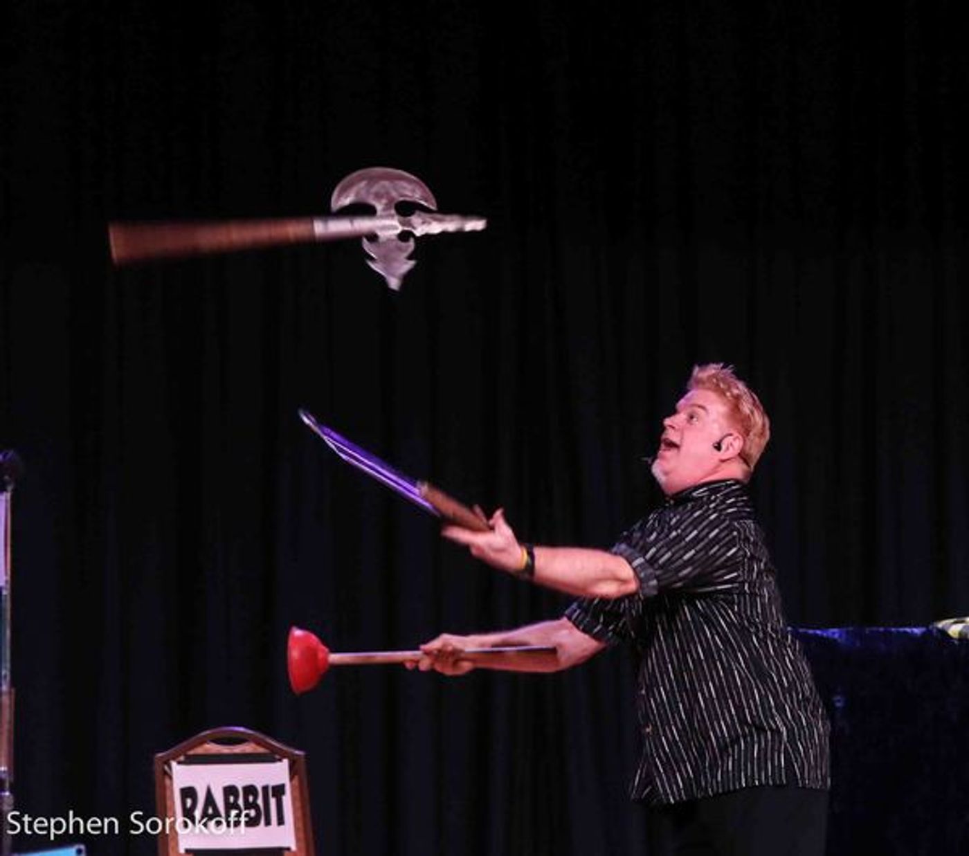 Photo Coverage: Judy Gold & Chipper Lowell - Magic and Comedy Have A Head On Collision  Image