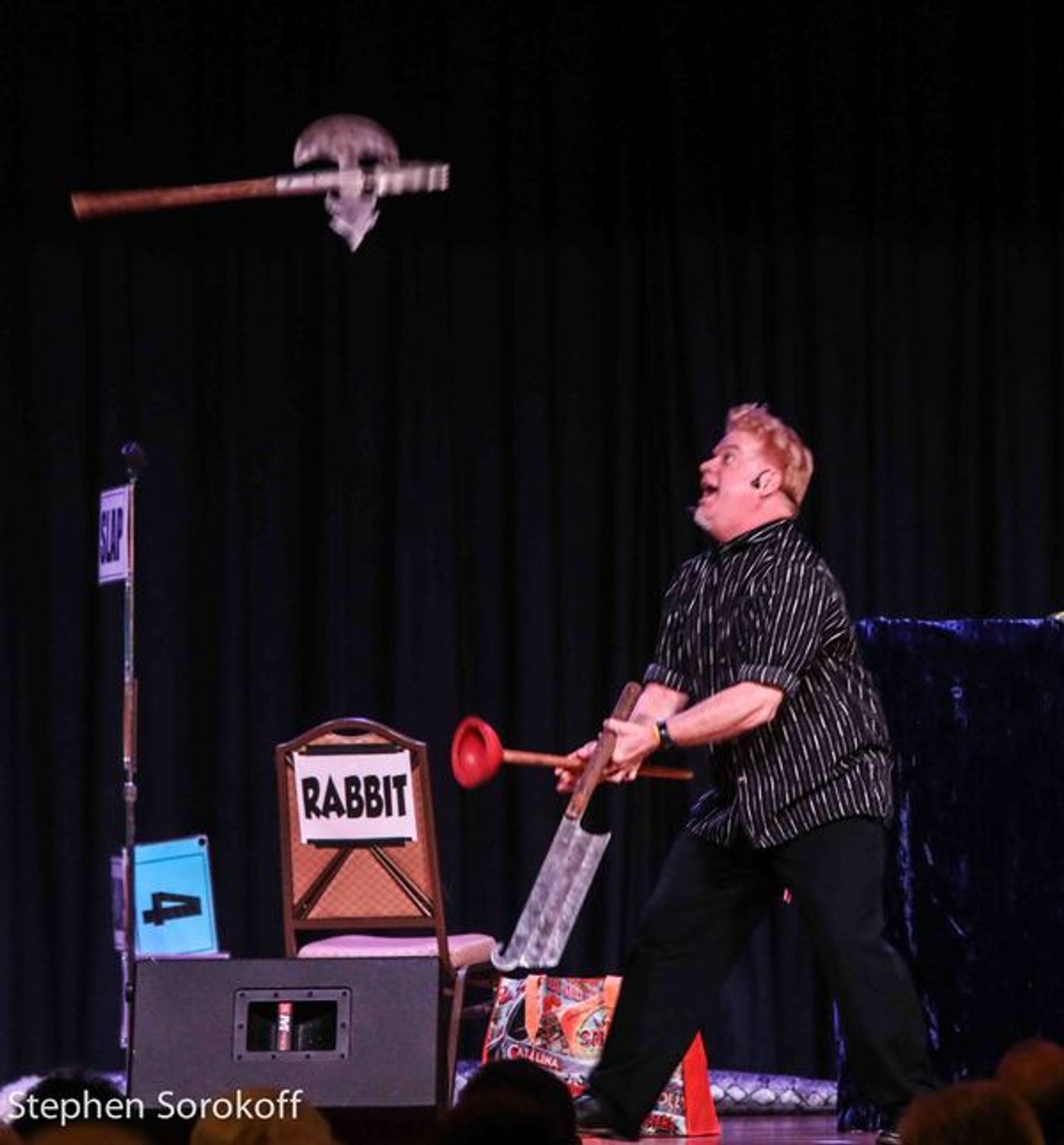 Photo Coverage: Judy Gold & Chipper Lowell - Magic and Comedy Have A Head On Collision  Image