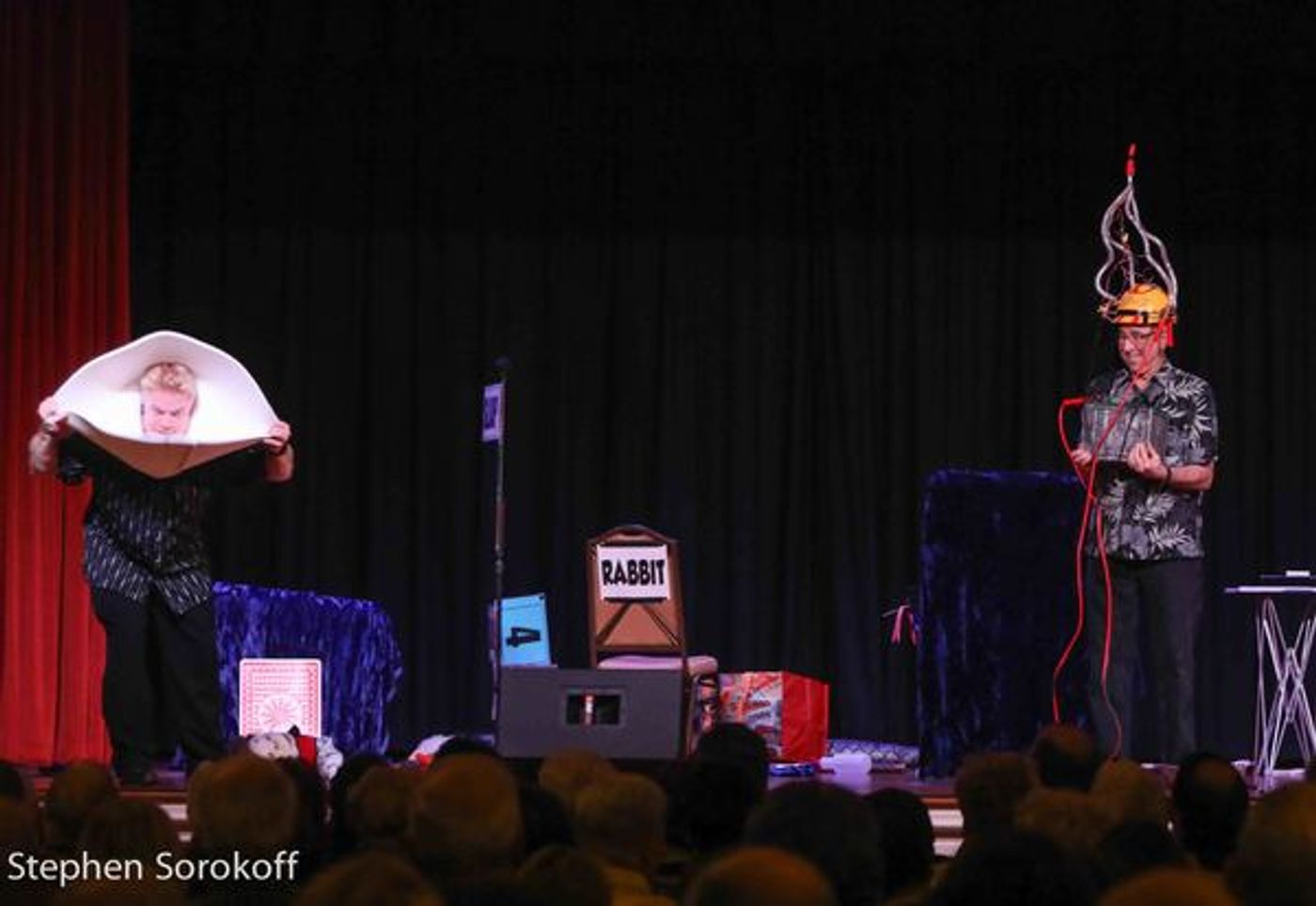 Photo Coverage: Judy Gold & Chipper Lowell - Magic and Comedy Have A Head On Collision  Image