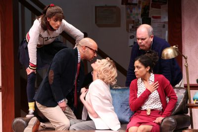 Jessie Cannizzaro, Jevon McFerrin, Steffanie Leigh, Shay Vawn, and Brad Oscar Photo
