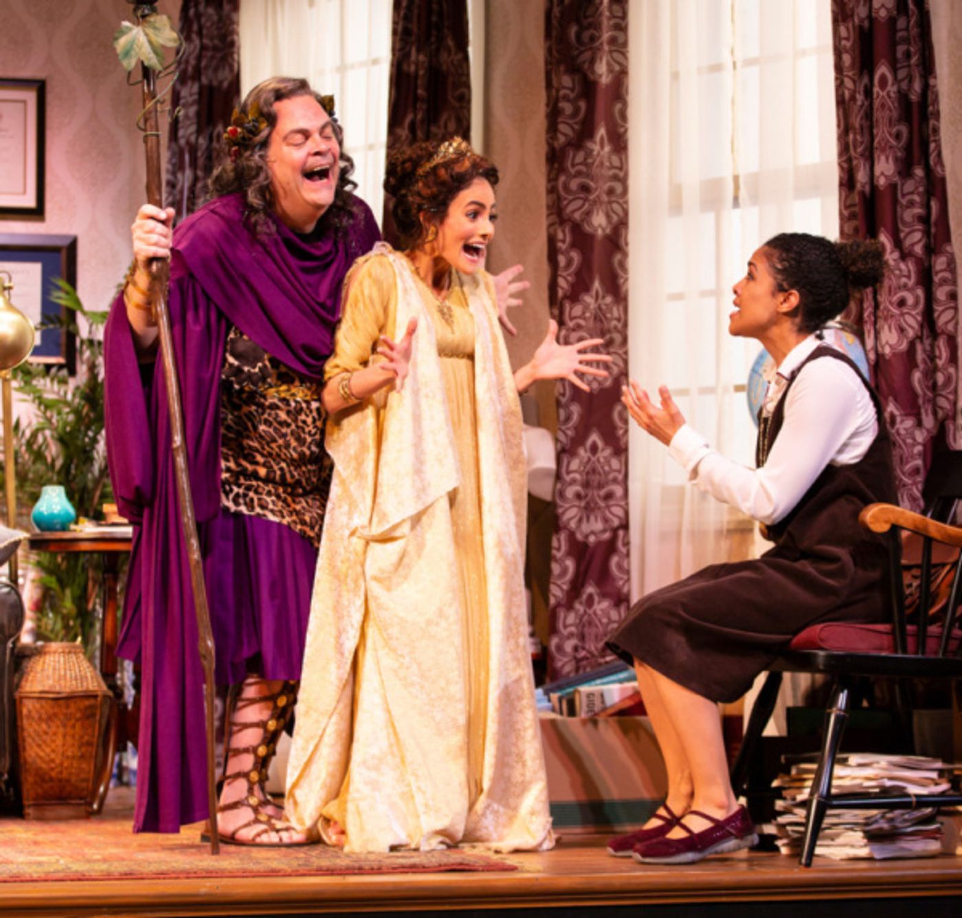 Photo Flash: First Look at Ken Ludwig's THE GODS OF COMEDY At McCarter  Image
