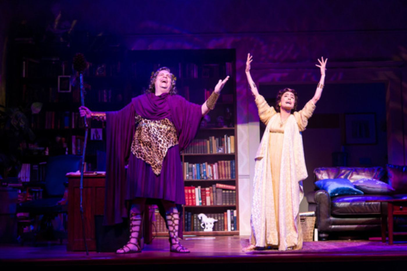 Photo Flash: First Look at Ken Ludwig's THE GODS OF COMEDY At McCarter  Image