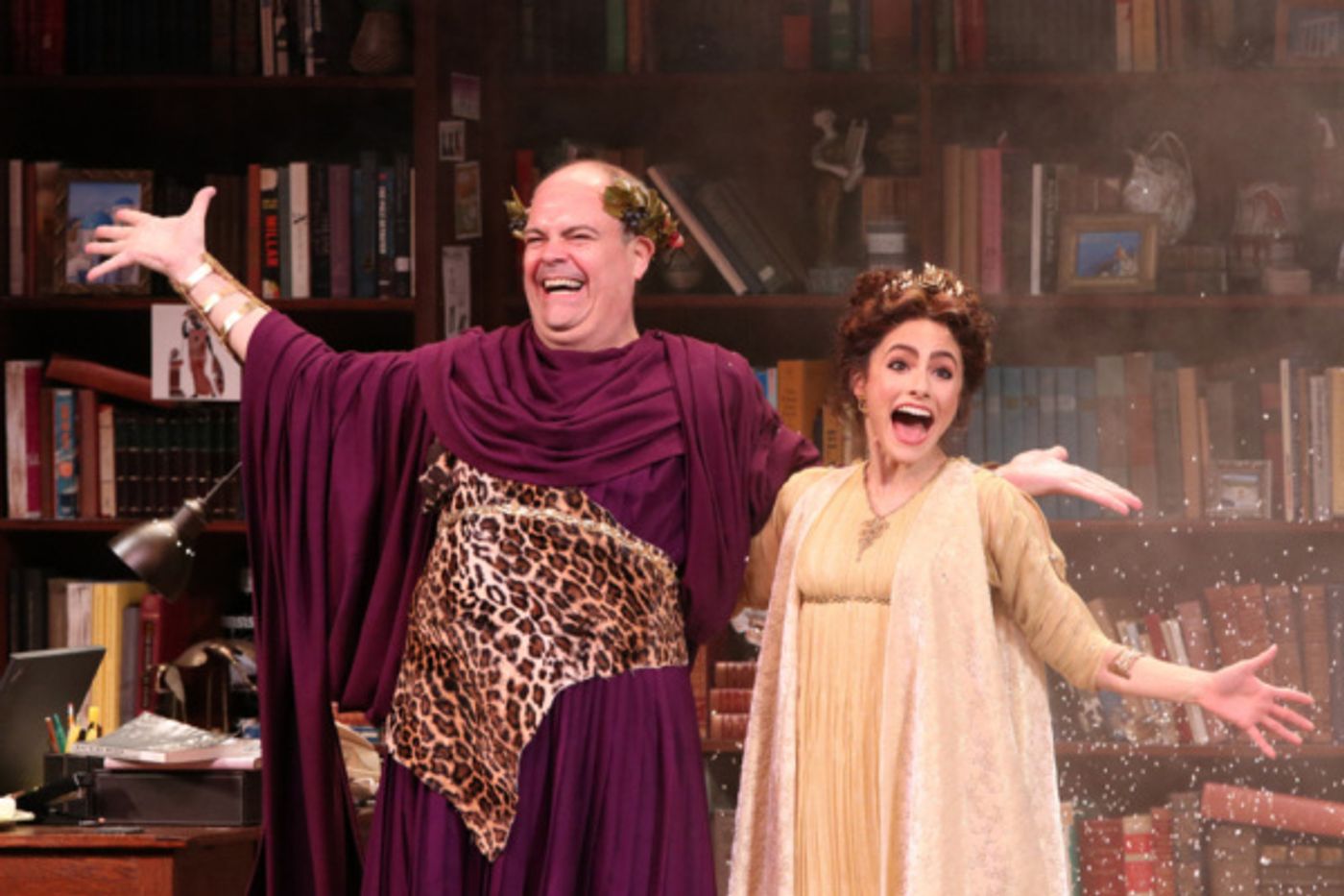 Photo Flash: First Look at Ken Ludwig's THE GODS OF COMEDY At McCarter  Image