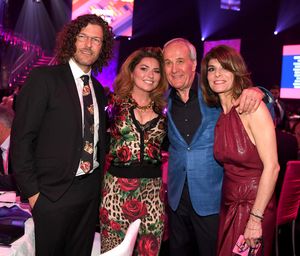 Frederic Thiebaud, Shania Twain, Co-Founder and Chairman of Keep Memory Alive Larry Ruvo, and Co-Founder and Vice-Chairman of Keep Memory Alive Camille Ruvo @ BroadwayWorld Frederic Thiebaud, Shania Twain, Co-Founder and Chairman of Keep Memory Alive Larry R Photo
