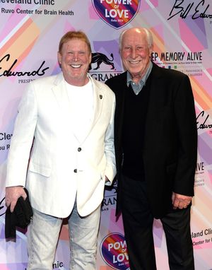 Mark Davis (L) and Fred Biletnikoff Photo