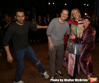 Corbin Bleu, Will Chase, Erica Mansfield and Kelli Oâ€™Hara  Photo