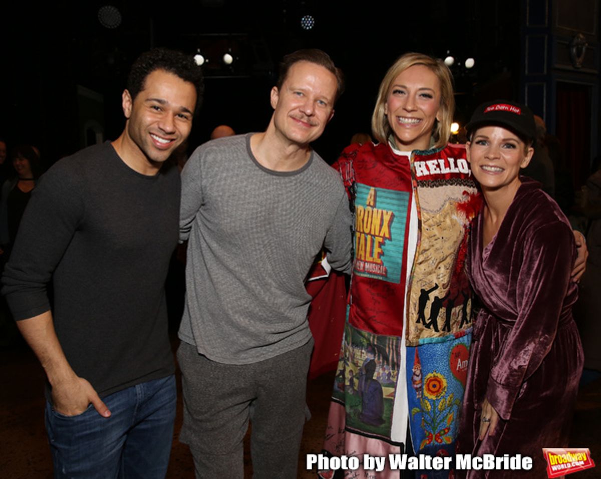 Corbin Bleu, Will Chase, Erica Mansfield and Kelli Oâ€™Hara at 