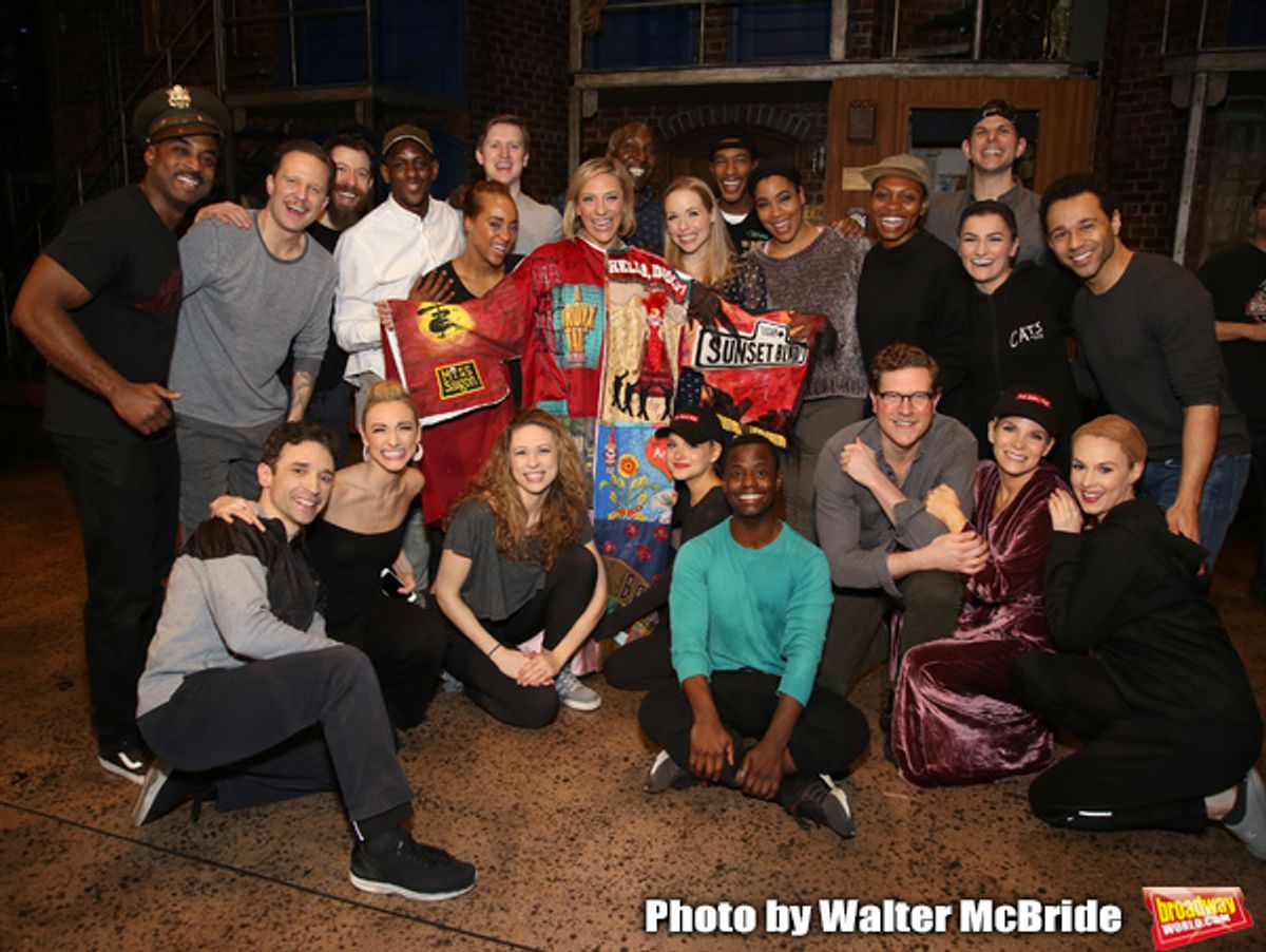 Erica Mansfield, Will Chase, Kelli Oâ€™Hara, Corbin Bleu and the cast at 