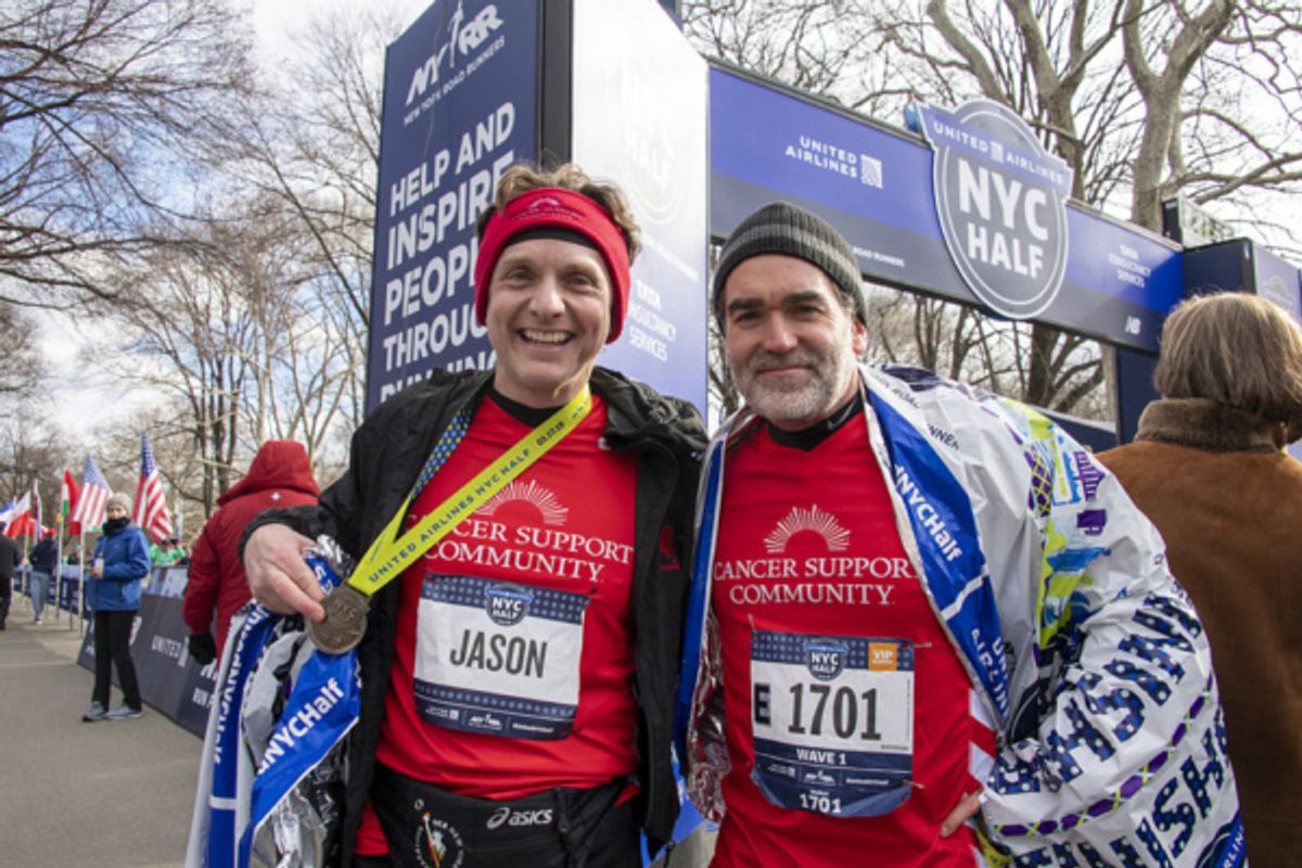 Jason Danieley and Brian d'Arcy James at 