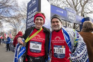 Jason Danieley and Brian d'Arcy James Photo