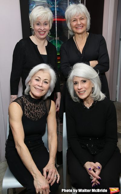 Louise Pitre, Nancy Opel, Jamie deRoy and Angelina Fiordellisi  Photo