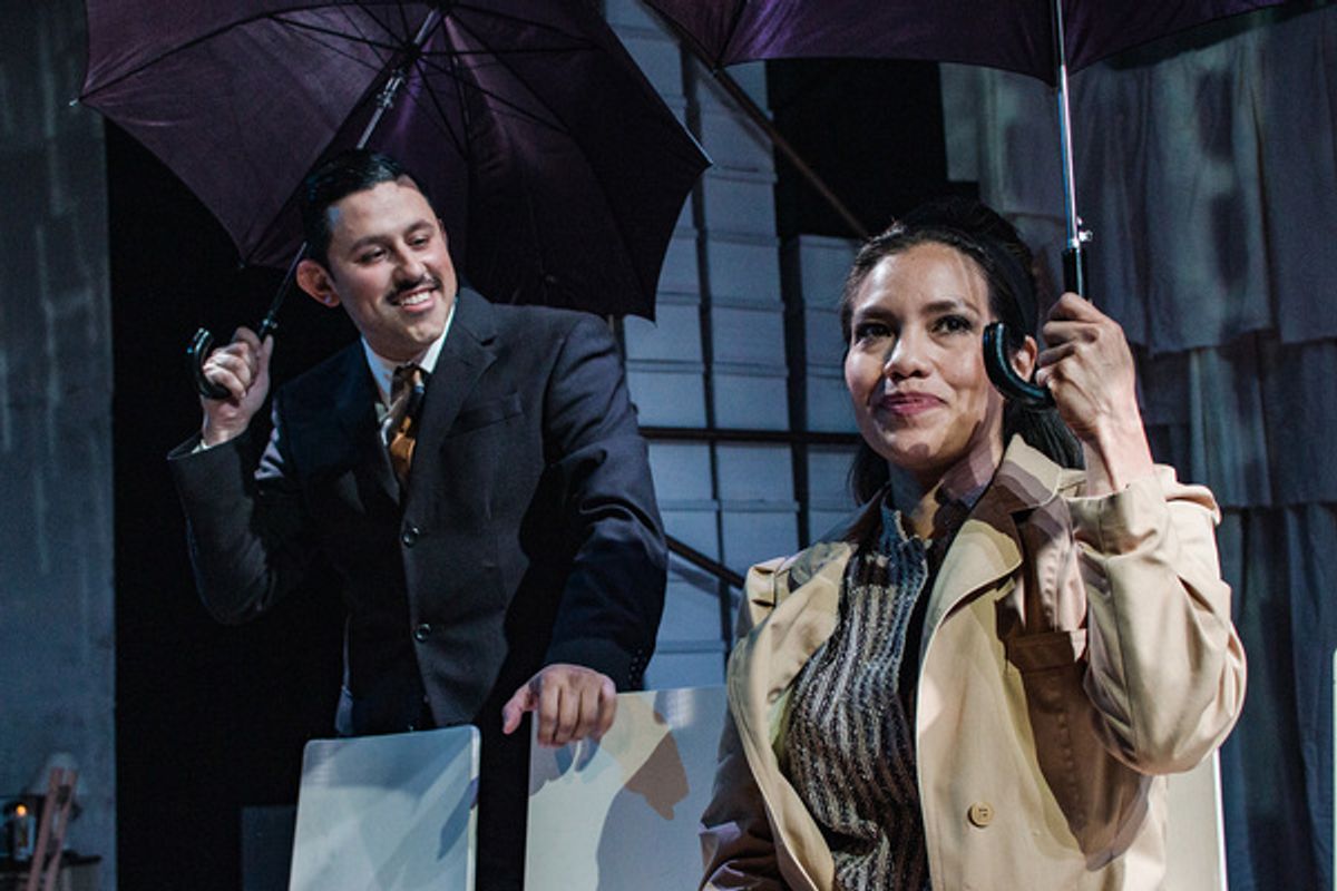 Xavi Moreno and Cheryl UmaÃ±a  at 