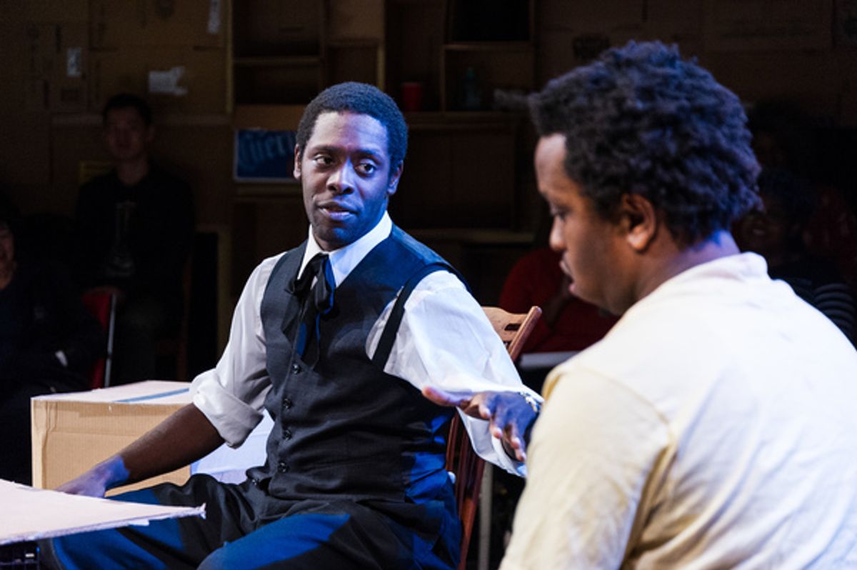 Jeremy Keith Hunter (Lincoln) and Louis E. Davis (Booth). at 