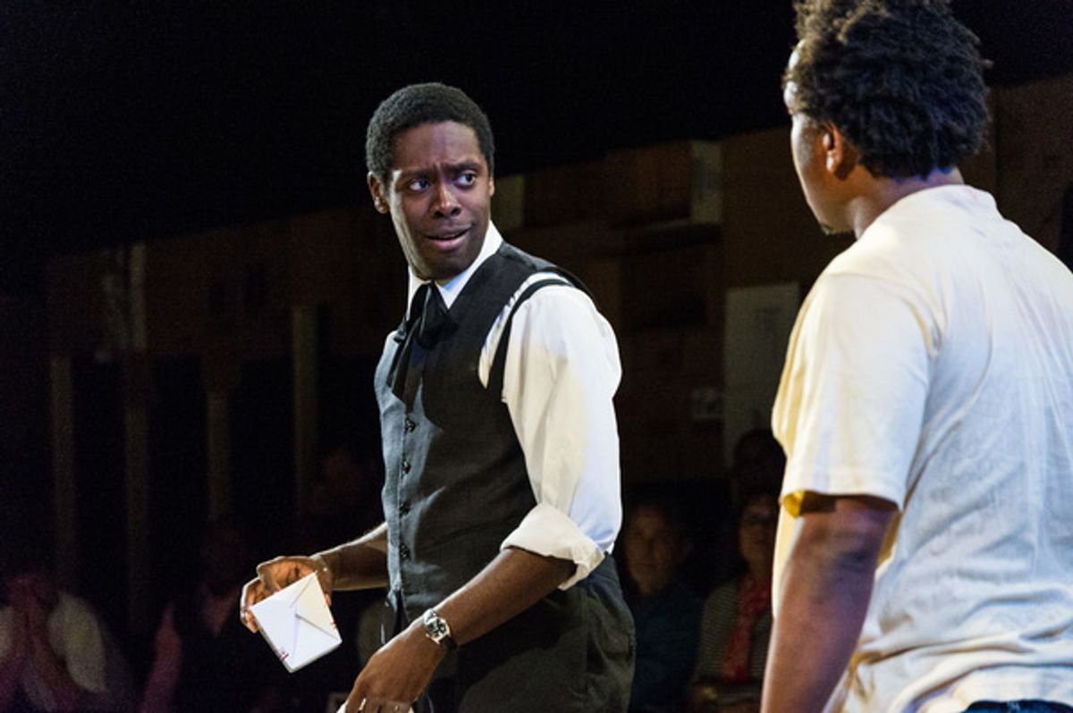 Jeremy Keith Hunter (Lincoln) and Louis E. Davis (Booth). at 