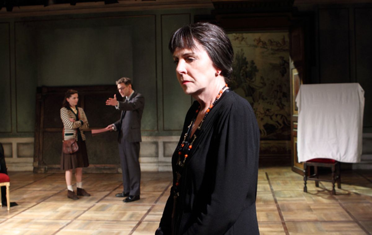 Ophelia Lovibond, Martin Hutson, Penelope Wilton at 