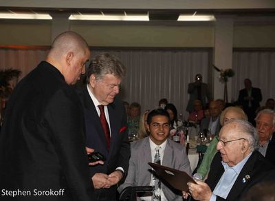 SARGE,Errol Dante, Pres, Leo Goldner Chairman of Board Photo