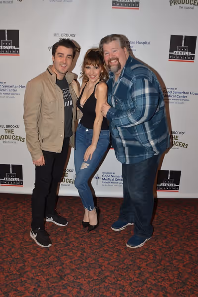 Richard Lafleur, Gina Milo and Jason Simon Photo