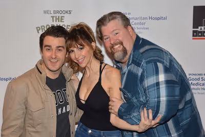 Richard Lafleur, Gina Milo and Jason Simon Photo