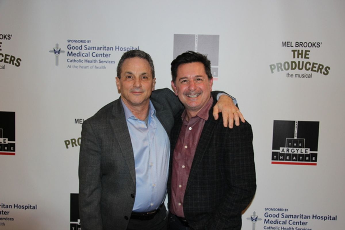 Jeffrey Lodin (Music Director) and Evan Pappas (Director) at 