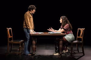 Dario Coates (Matthew) & Katie Eldred (Anna) Photo