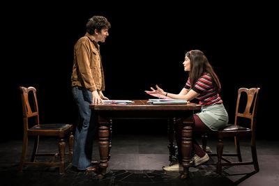 Dario Coates (Matthew) & Katie Eldred (Anna) Photo