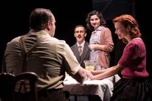 Henry Proffit (Jakob Rubenstein), Ruby Bentall (Esther Rubenstein) & Eva-Jane Willis  Photo