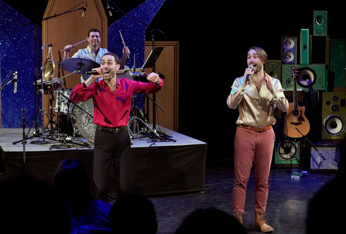 Theo Seidmon, Jack Lipson, Benny Lipson at 