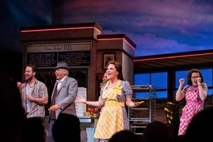 Shoshana Bean with Ben Thompson, Larry Marshall, Dayna Dantzler, and Molly Jobe @ BroadwayWorld Shoshana Bean with Ben Thompson, Larry Marshall, Dayna Dantzler, and Molly Jobe Photo