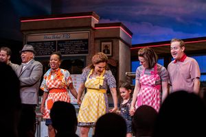 Shoshana Bean with Ben Thompson, Larry Marshall, Dayna Dantzler, Everleigh Rottuno, Molly Jobe, and Eddie Jemison @ BroadwayWorld Shoshana Bean with Ben Thompson, Larry Marshall, Dayna Dantzler, Everleigh Rottuno, M Photo
