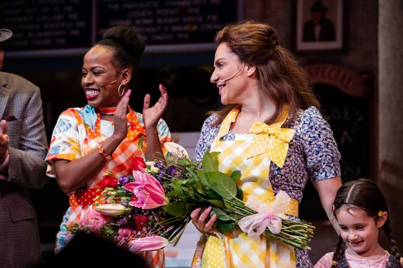 Photo Coverage: Opening Up! Shoshana Bean Takes Her First Bow in WAITRESS!  Image