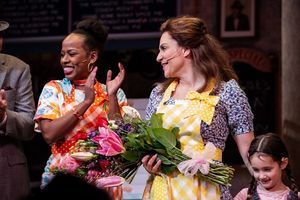 Shoshana Bean with Larry Marshall, Dayna Dantzler, and Everleigh Rottuno @ BroadwayWorld Shoshana Bean with Larry Marshall, Dayna Dantzler, and Everleigh Rottuno Photo