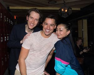 Patrick Ortiz with Director Anderson Davis and Choreographer Sumie Maeda @ BroadwayWorld Patrick Ortiz with Director Anderson Davis and Choreographer Sumie Maeda Photo