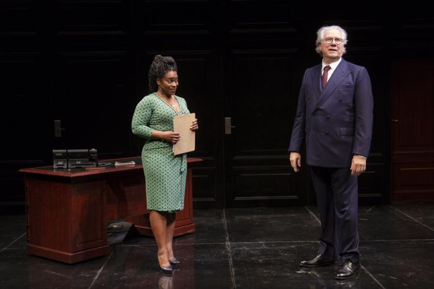 Review: John Larroquette Takes The Mad Excursion of John Guare's NANTUCKET SLEIGH RIDE  Image