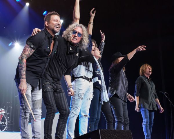 FOREIGNER with Geordie Brown March 17, 2019. Halifax, NS Timothy Richard Photography. Photo