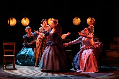 Saffron Coomber and Cast Photo