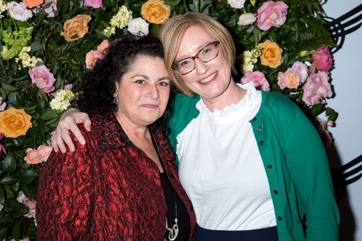 Julie Larson, Heather Hitchens at 