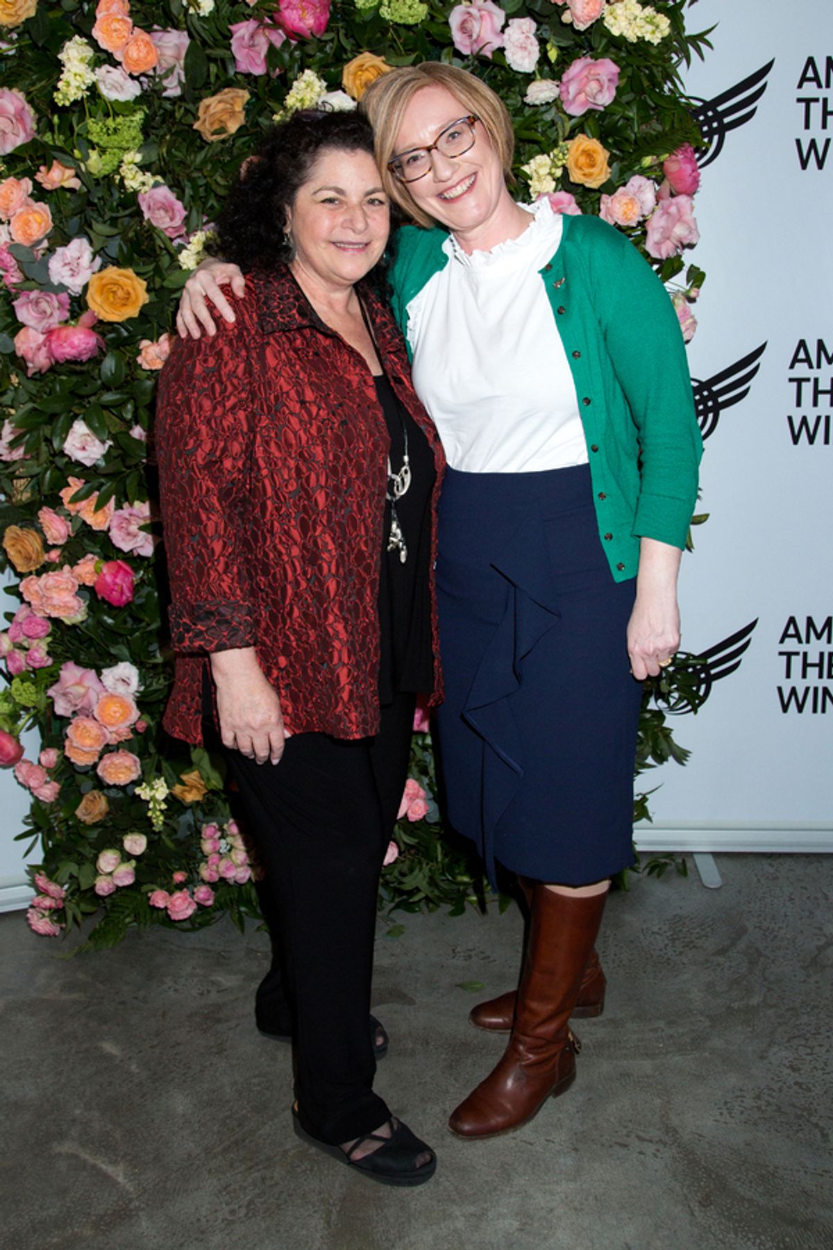 Julie Larson, Heather Hitchens at 