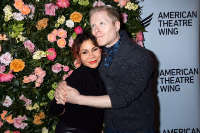 Daphne Rubin-Vega, Anthony Rapp Photo