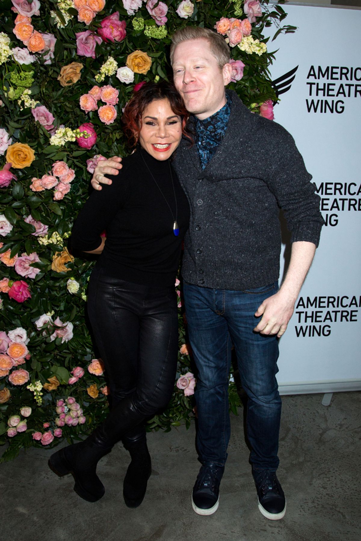 Daphne Rubin-Vega, Anthony Rapp at 