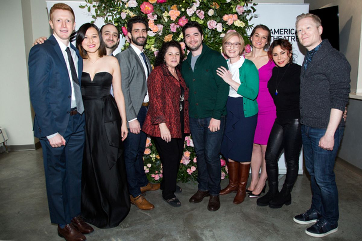 Ben Wexler, Emily Gardner Xu Hall, Andy Roninson, Avi Amon, Julie Larson, Matt McCollum, Heather Hitchens, Julie Gytri, Daphne Rubin-Vega, Anthony Rapp at 