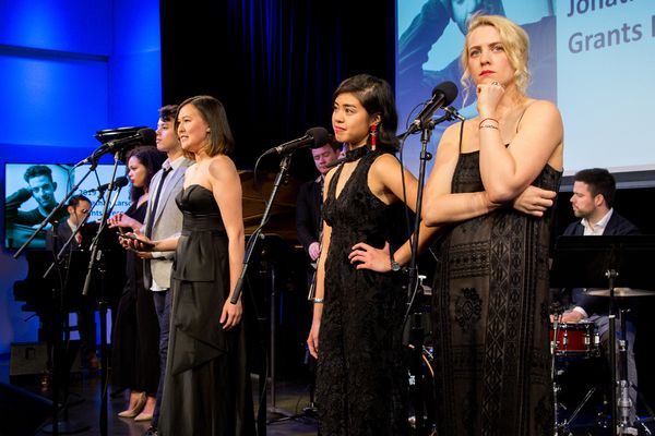 Emily Gardner Xu Hall and band Photo