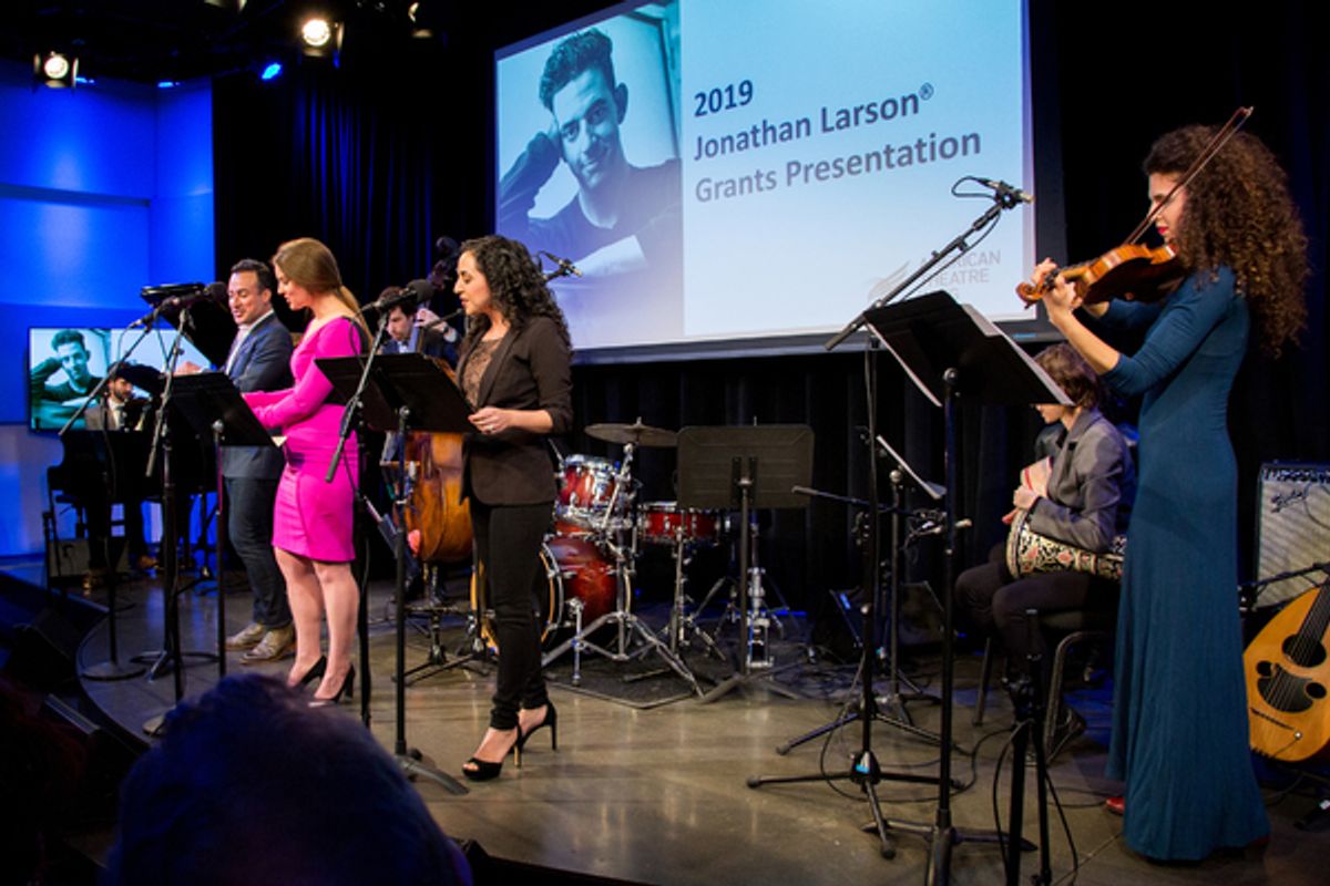 Avi Amon, Caesar Samayoa, Julia Gytri, Sharone Sayegh, and band at 