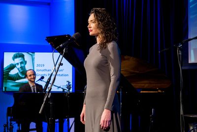 Andy Roninson, Katrina Lenk Photo
