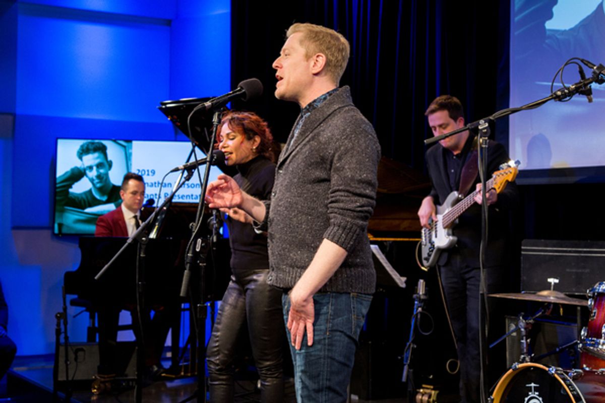 Daphne Rubin-Vega, Anthony Rapp at 