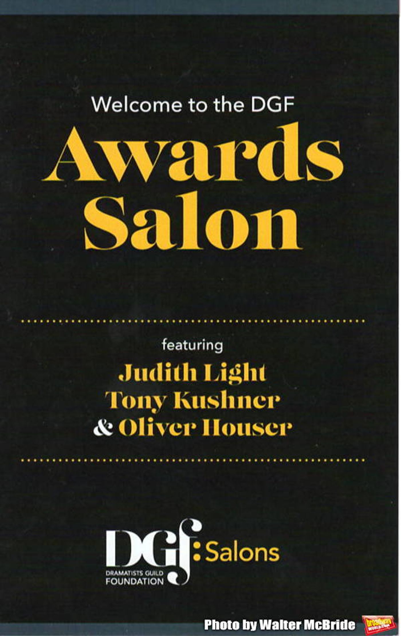 Photo Coverage: Judith Light and Tony Kushner Honored With DGF Madge Evans & Sidney Kingsley Awards  Image