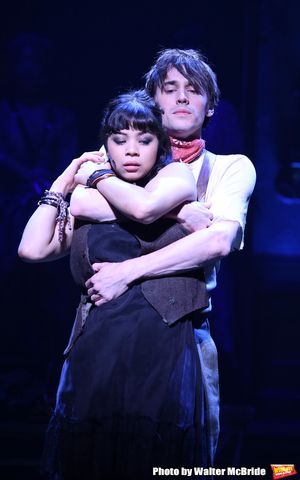 Reeve Carney and Eva Noblezada @ BroadwayWorld Reeve Carney and Eva Noblezada Photo