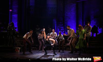 Eva Noblezada with cast Photo