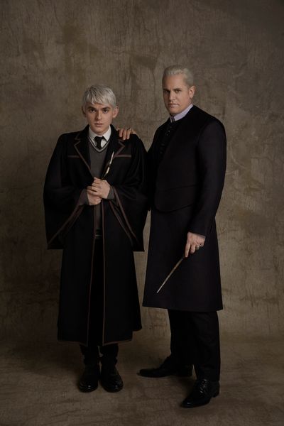 Bubba Weiler (as Scorpius Malfoy), Jonno Roberts (as Draco Malfoy)
 Photo
